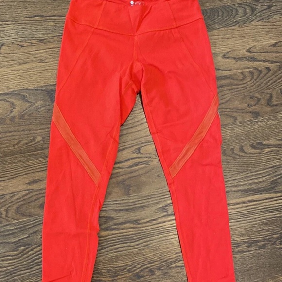 Splits59 Capri Leggings xs red - Picture 1 of 3